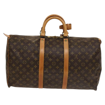LOUIS VUITTON Monogram Keepall 50 Boston Bag M41426 LV Auth 133836 - 0