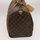 LOUIS VUITTON Monogram Keepall 50 Boston Bag M41426 LV Auth 133836-4