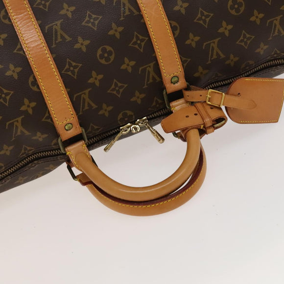 LOUIS VUITTON Monogram Keepall 50 Boston Bag M41426 LV Auth 133836