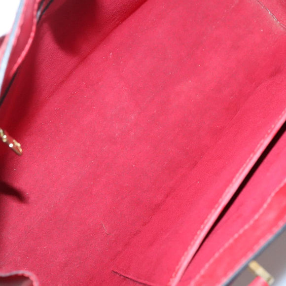 LOUIS VUITTON Epi Duplex Tote Bag Red M52427 LV Auth 133839