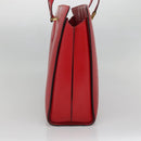 LOUIS VUITTON Epi Duplex Tote Bag Red M52427 LV Auth 133839-4