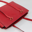 LOUIS VUITTON Epi Duplex Tote Bag Red M52427 LV Auth 133839-6
