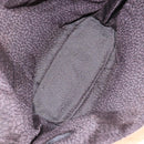 Gianni Versace Shoulder Bag Canvas Beige Gold Auth 133846-11