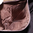 Gianni Versace Shoulder Bag Canvas Beige Gold Auth 133846-12