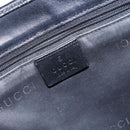 GUCCI GG Canvas Jackie Hand Bag Black Silver 002 1065 3444 Auth 133856-19