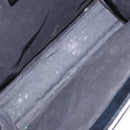 GUCCI GG Canvas Jackie Hand Bag Black Silver 002 1065 3444 Auth 133856-11