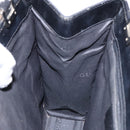 GUCCI GG Canvas Jackie Hand Bag Black Silver 002 1065 3444 Auth 133856-21