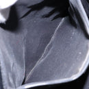 GUCCI GG Canvas Jackie Hand Bag Black Silver 002 1065 3444 Auth 133856-22