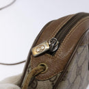 GUCCI GG Supreme Web Sherry Line Shoulder Bag PVC Beige 89 02 066 Auth 133869-15