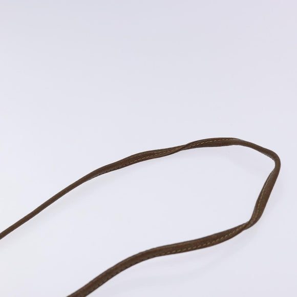 GUCCI GG Supreme Web Sherry Line Shoulder Bag PVC Beige 89 02 066 Auth 133869