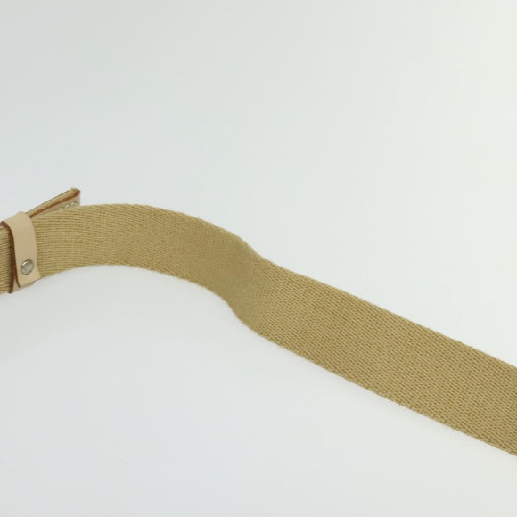 BURBERRY Nova Check Blue Label Waist bag Canvas Blue Silver Auth 133875