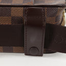 LOUIS VUITTON Damier Ebene Olaf PM Shoulder Bag N41442 LV Auth 133882V-9