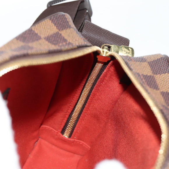 LOUIS VUITTON Damier Ebene Olaf PM Shoulder Bag N41442 LV Auth 133882V