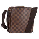 LOUIS VUITTON Damier Ebene Olaf PM Shoulder Bag N41442 LV Auth 133882V-1