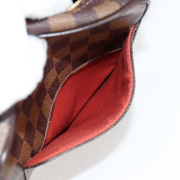 LOUIS VUITTON Damier Ebene Olaf PM Shoulder Bag N41442 LV Auth 133882V