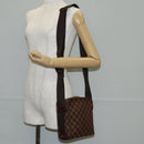 LOUIS VUITTON Damier Ebene Olaf PM Shoulder Bag N41442 LV Auth 133882V-22