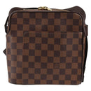 LOUIS VUITTON Damier Ebene Olaf PM Shoulder Bag N41442 LV Auth 133882V-2