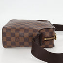 LOUIS VUITTON Damier Ebene Olaf PM Shoulder Bag N41442 LV Auth 133882V-4