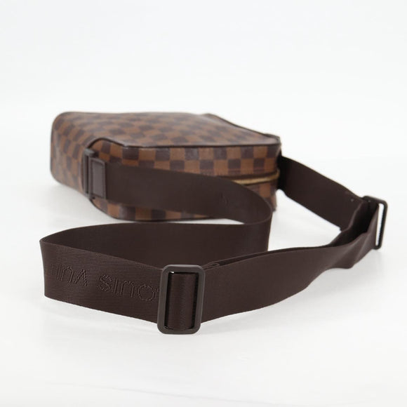 LOUIS VUITTON Damier Ebene Olaf PM Shoulder Bag N41442 LV Auth 133882V