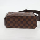LOUIS VUITTON Damier Ebene Olaf PM Shoulder Bag N41442 LV Auth 133882V-5