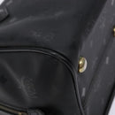 MCM Logogram Vicetos Hand Bag PVC Black Gold Auth 133885-11