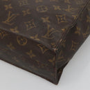 LOUIS VUITTON Monogram Sac Plat Hand Bag M51140 LV Auth 133894-10