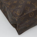 LOUIS VUITTON Monogram Sac Plat Hand Bag M51140 LV Auth 133894-11