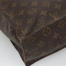 LOUIS VUITTON Monogram Sac Plat Hand Bag M51140 LV Auth 133894-13