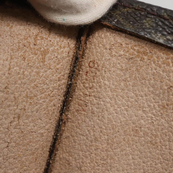 LOUIS VUITTON Monogram Sac Plat Hand Bag M51140 LV Auth 133894