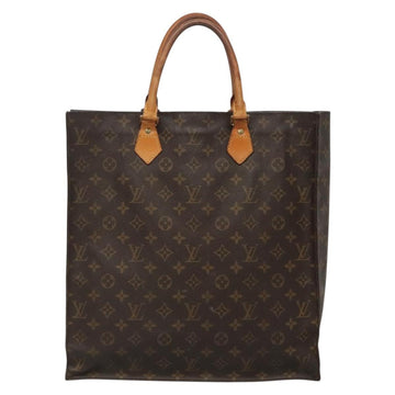 LOUIS VUITTON Monogram Sac Plat Hand Bag M51140 LV Auth 133894 - 0