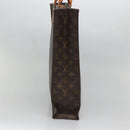 LOUIS VUITTON Monogram Sac Plat Hand Bag M51140 LV Auth 133894-4