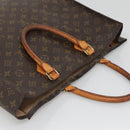 LOUIS VUITTON Monogram Sac Plat Hand Bag M51140 LV Auth 133894-6