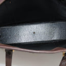 Burberrys Nova Check Hand Bag Canvas Beige Gold Auth 133911-12