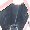 Burberrys Nova Check Hand Bag Canvas Beige Gold Auth 133911-18