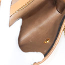 Christian Dior Honeycomb Canvas Chain Shoulder Bag PVC Black Gold Auth 133914-11