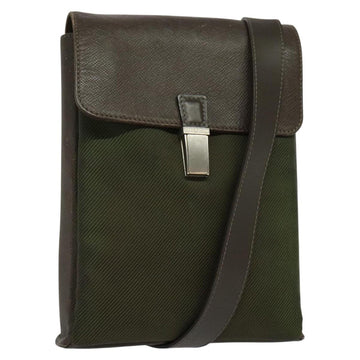 LOUIS VUITTON Taiga Saratov PM Shoulder Bag Grizzly M30898 LV Auth 133919