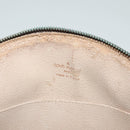 LOUIS VUITTON Monogram Trousse Demi Ronde Cosmetic Pouch M47520 LV Auth 133922-9
