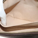 LOUIS VUITTON Monogram Trousse Demi Ronde Cosmetic Pouch M47520 LV Auth 133922-18