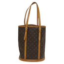 LOUIS VUITTON Monogram Bucket GM Shoulder Bag M42236 LV Auth 133929-13