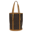 LOUIS VUITTON Monogram Bucket GM Shoulder Bag M42236 LV Auth 133929-2