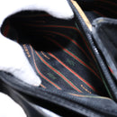 LOEWE Velazquez Hand Bag Leather Black Gold Auth 133940-22