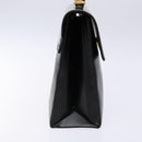 LOEWE Velazquez Hand Bag Leather Black Gold Auth 133940-4