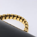 LOEWE Velazquez Hand Bag Leather Black Gold Auth 133940-14