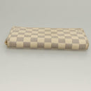 LOUIS VUITTON Damier Azur Zippy Wallet Long Wallet N60019 LV Auth 133941-6