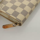 LOUIS VUITTON Damier Azur Zippy Wallet Long Wallet N60019 LV Auth 133941-14