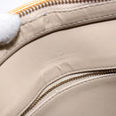 LOUIS VUITTON Monogram Vernis Houston Hand Bag Beige M91004 LV Auth 133943-10