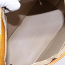 LOUIS VUITTON Monogram Vernis Houston Hand Bag Beige M91004 LV Auth 133943-11