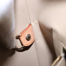 LOUIS VUITTON Monogram Vernis Houston Hand Bag Beige M91004 LV Auth 133943-12