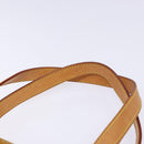 LOUIS VUITTON Monogram Vernis Houston Hand Bag Beige M91004 LV Auth 133943-14