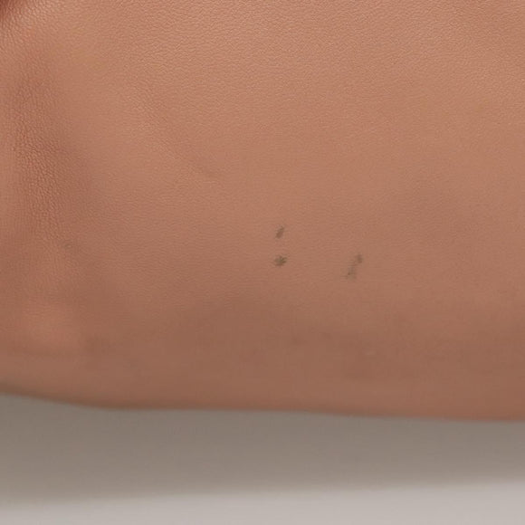 LOEWE Anagram Nappa Aire Tote Bag Leather Gold Pink Auth 133947